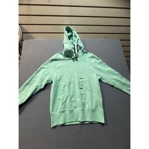 NIKE STANDARD FIT Men Green Hoodie Sz S Brand New